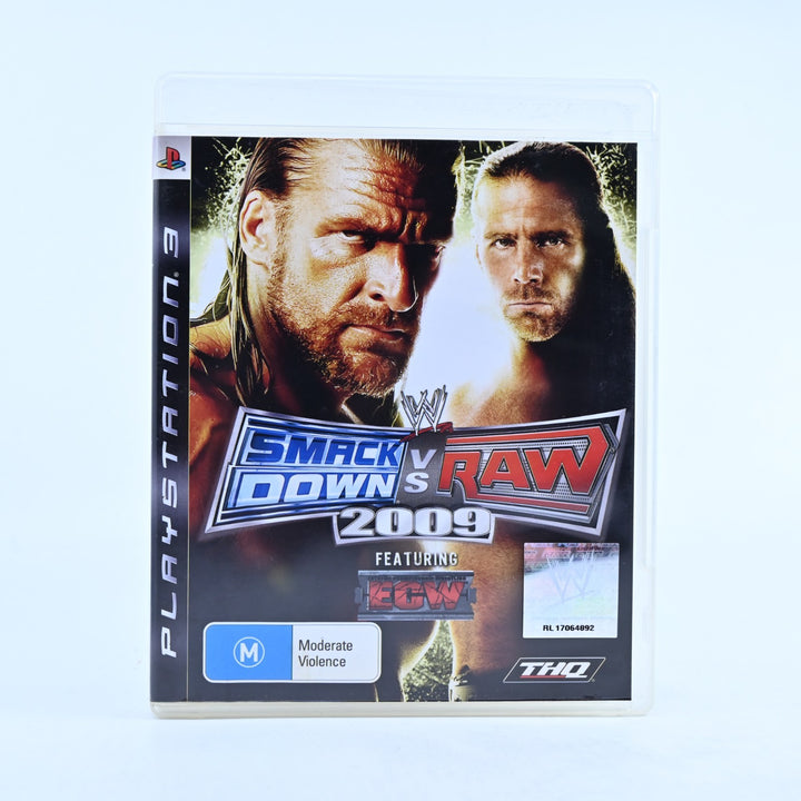 WWE SmackDown vs. Raw 2009 - Sony Playstation 3 / PS3 Game - No Manual