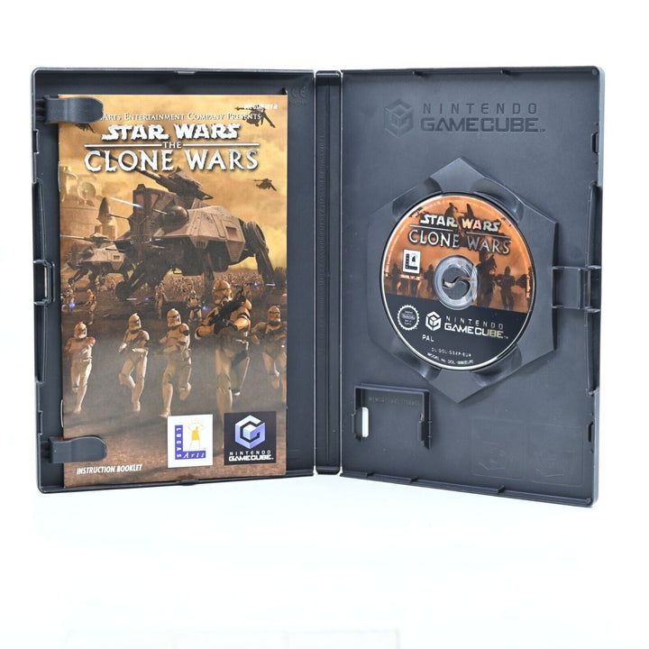 Star Wars: The Clone Wars - Nintendo Gamecube Game + Manual - PAL - FREE POST!