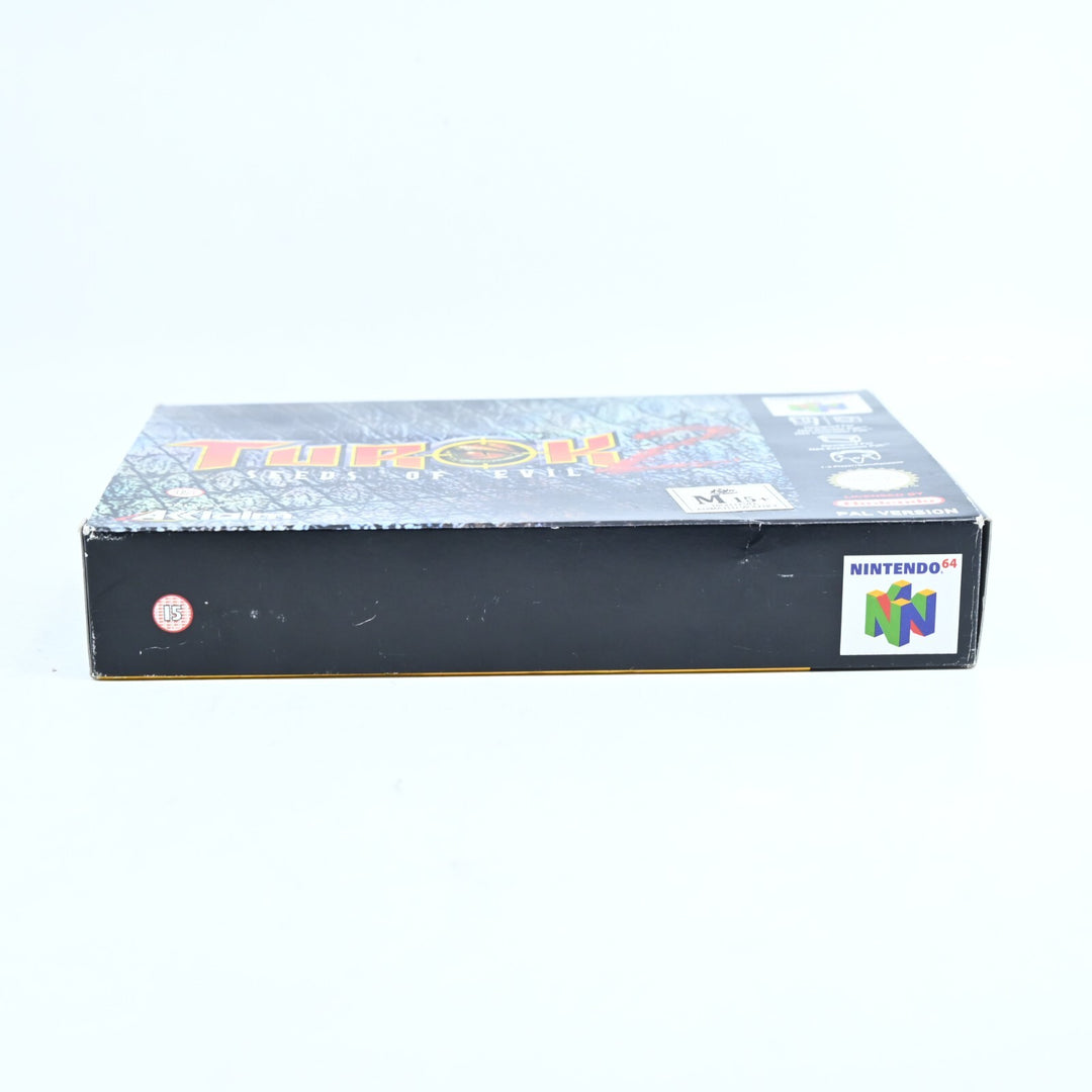 Turok 2: Seeds of Evil - N64 / Nintendo 64 Boxed Game - PAL - FREE POST!