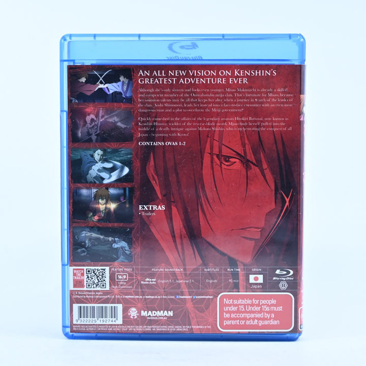 Rurouni Kenshin - New Kyoto Arc - Region B - Madman - Anime Blu-Ray