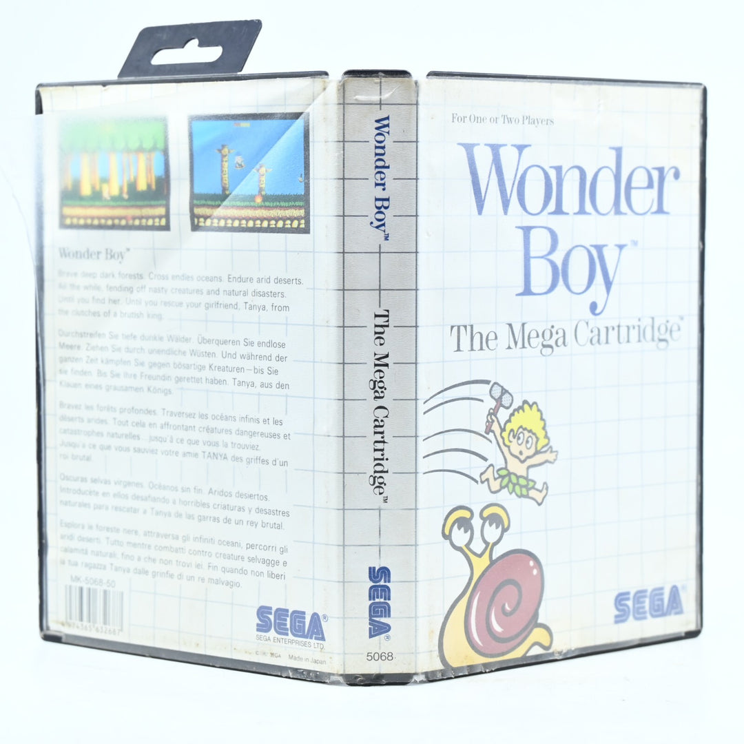 Wonder Boy The Mega Cartridge - Sega Master System Game - PAL - FREE POST!