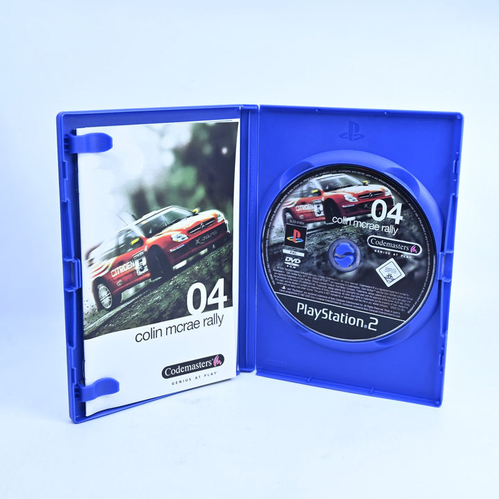 Colin McRae Rally 04 - Sony Playstation 2 / PS2 Game + Manual - PAL - MINT DISC!