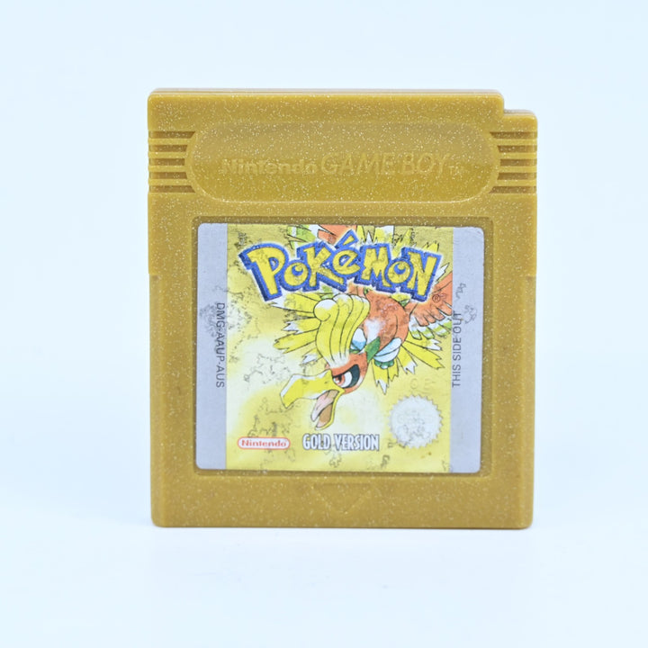 Pokemon Gold Version - Nintendo Gameboy Color Game - PAL - NEW SAVE BATTERY!