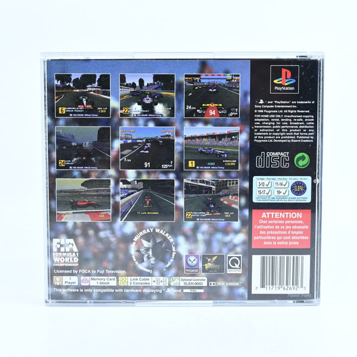 Formula 1 - No Manual - Sony Playstation 1 / PS1 Game - PAL - NEAR MINT DISC!