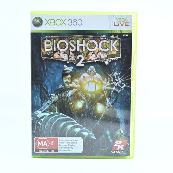 Bioshock 2 - Xbox 360 Game + Manual - PAL - FREE POST!