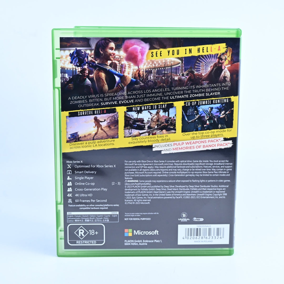 Dead Island 2 - Pulp Edition - Xbox One Game / Xbox Series X Game - FREE POST!