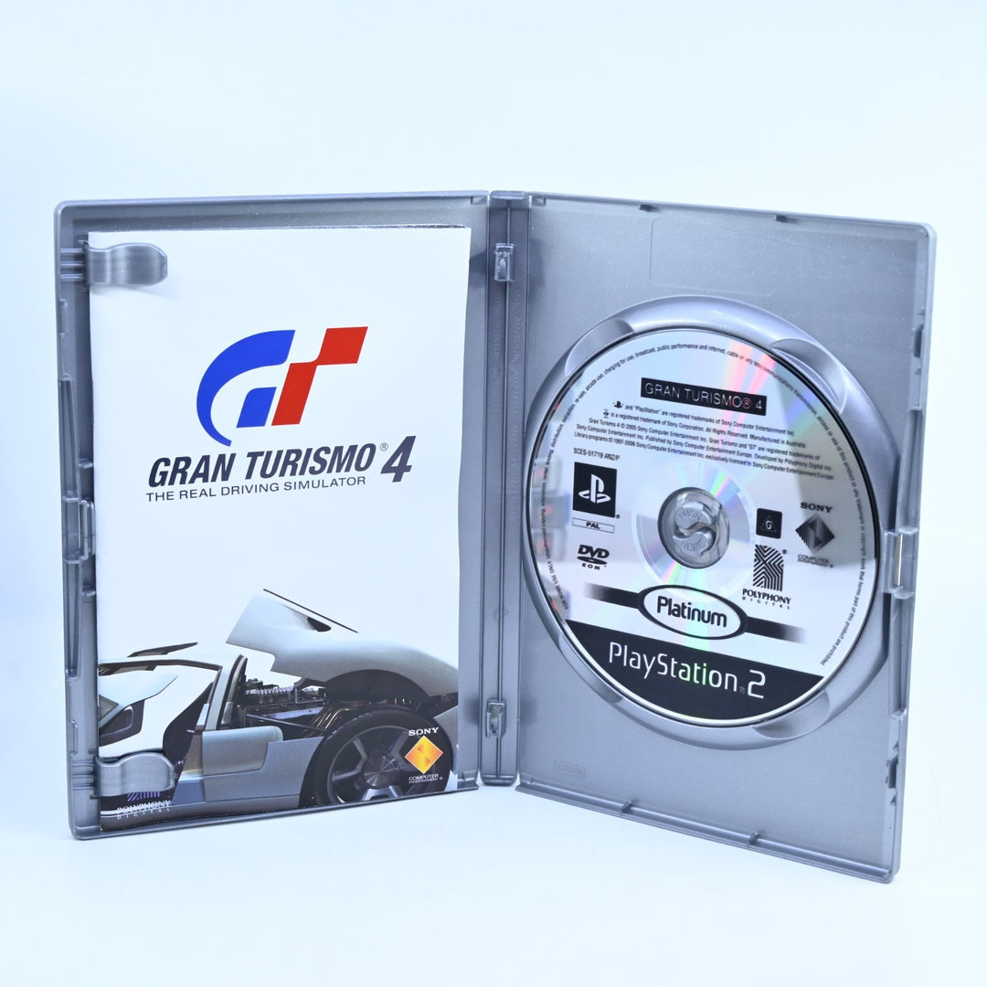 Gran Turismo 4 - Sony Playstation 2 / PS2 Game + Manual - PAL - NM DISC!