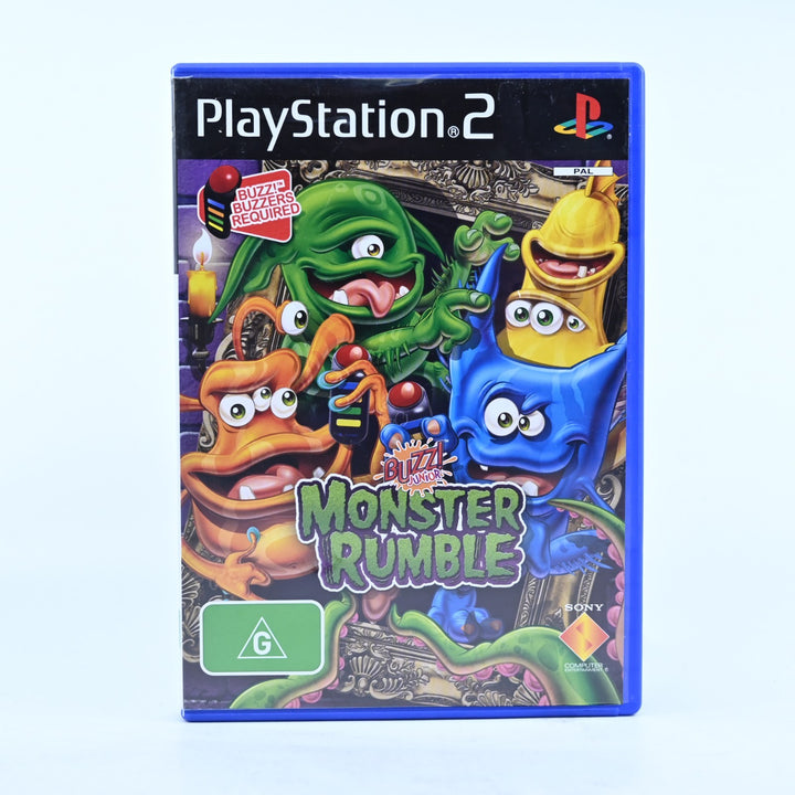 Buzz! Junior: Monster Rumble - Sony Playstation 2 / PS2 Game + Manual - PAL