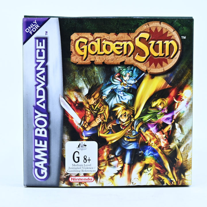 Golden Sun - Nintendo Gameboy Advance / GBA Boxed Game - PAL - FREE POST!