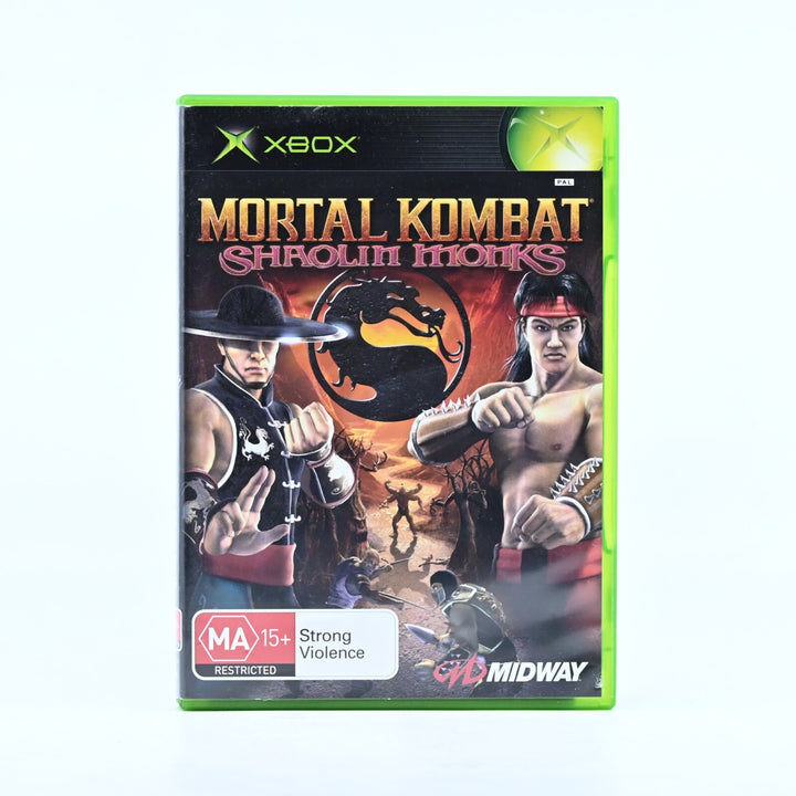 Mortal Kombat: Shaolin Monks - Original Xbox Game + Manual - PAL - MINT DISC!
