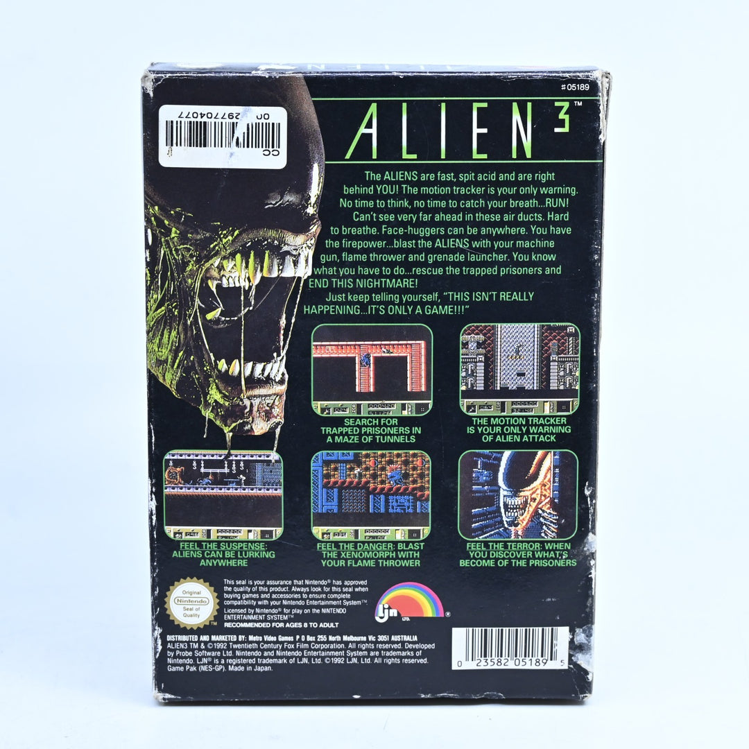 Alien 3 - Nintendo Entertainment System / NES Boxed Game - PAL