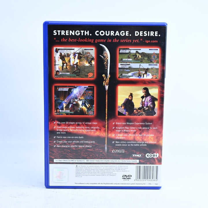 Dynasty Warriors 4 - Sony Playstation 2 / PS2 Game + Manual - PAL - MINT DISC!