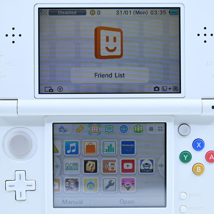 White - 'New' Nintendo 3DS Console - KTR-001 - PAL - FREE POST!