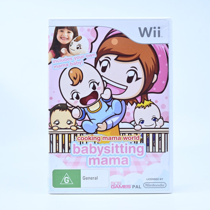 Babysitting Mama Cooking Mama World - Nintendo Wii Game - No Manual - PAL