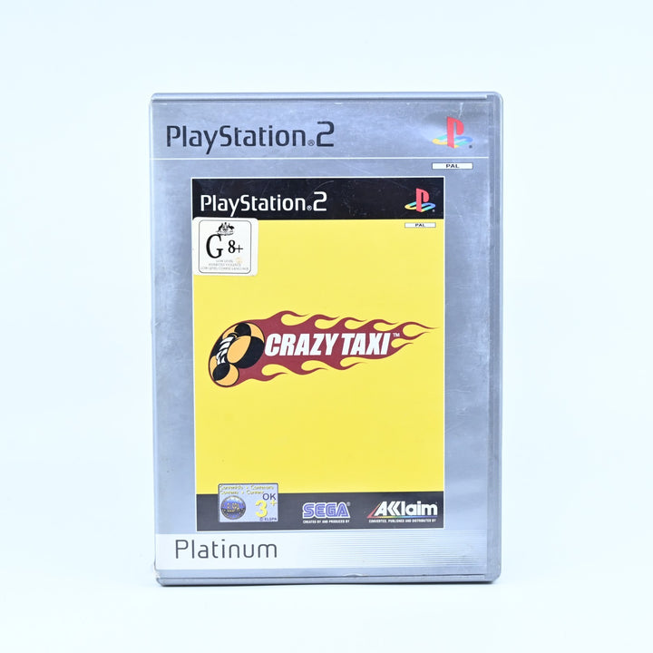 Crazy Taxi - Sony Playstation 2 / PS2 Game + Manual - PAL - MINT DISC!