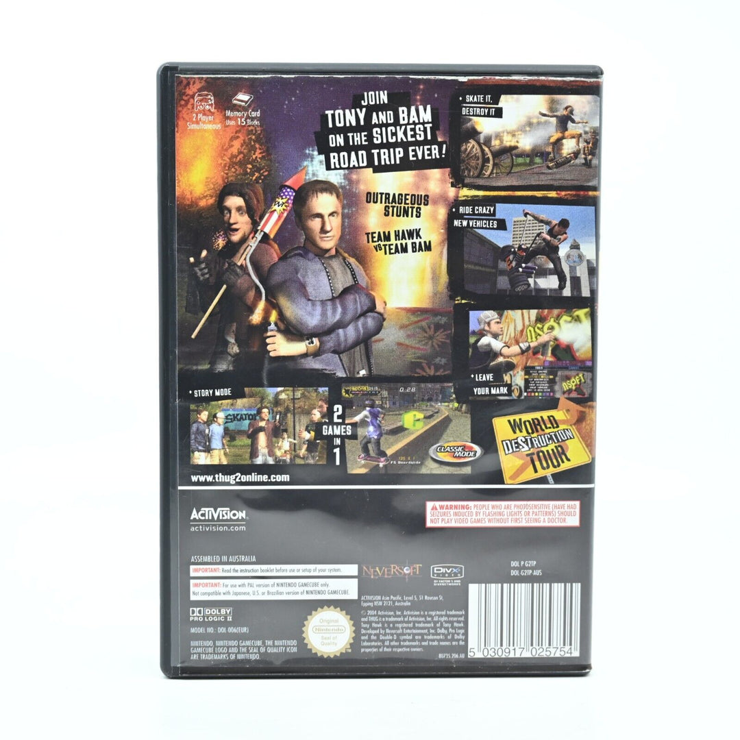 Tony Hawk's Underground 2 - Nintendo Gamecube Game - PAL - FREE POST!
