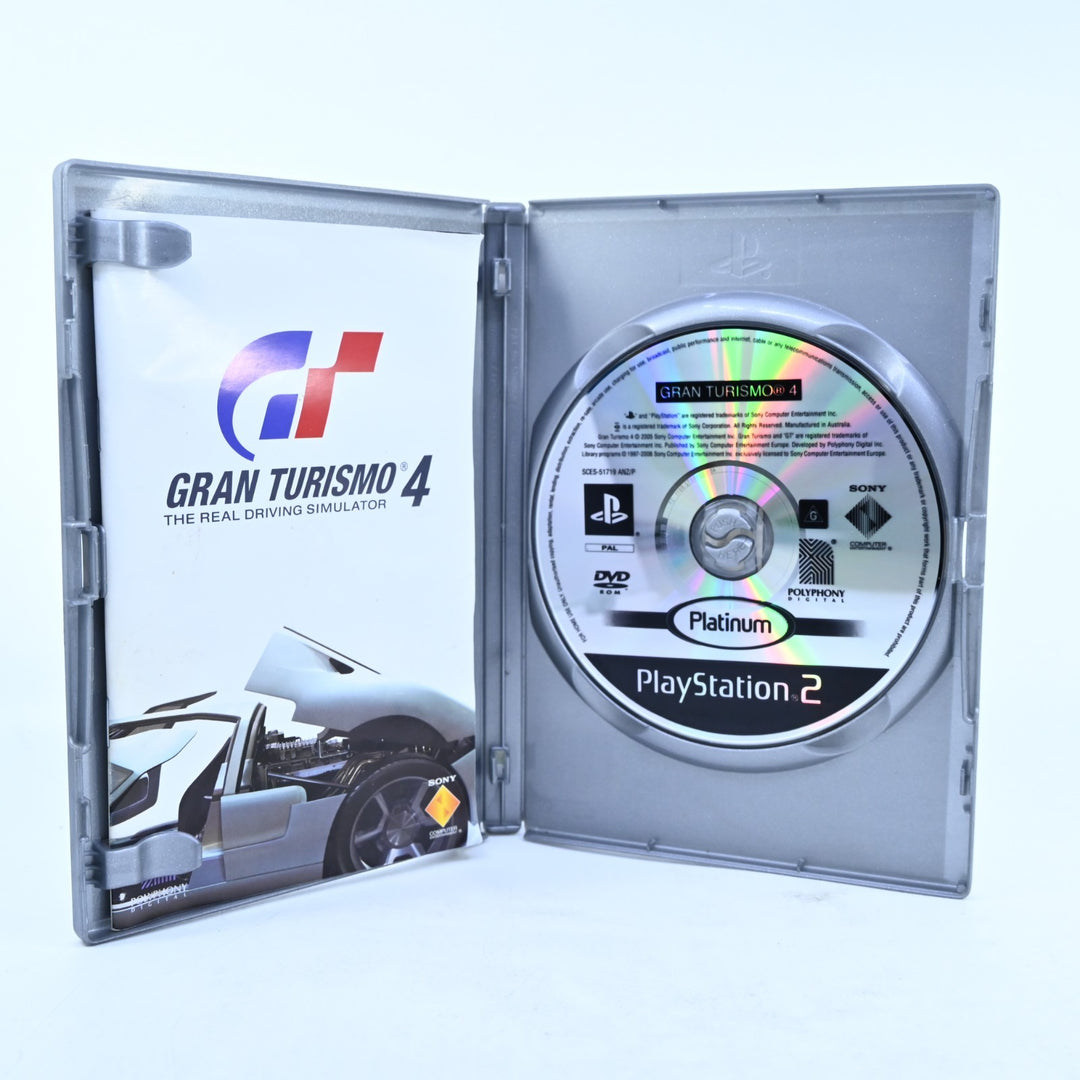 Gran Turismo 4 - Sony Playstation 2 / PS2 Game + Manual - PAL