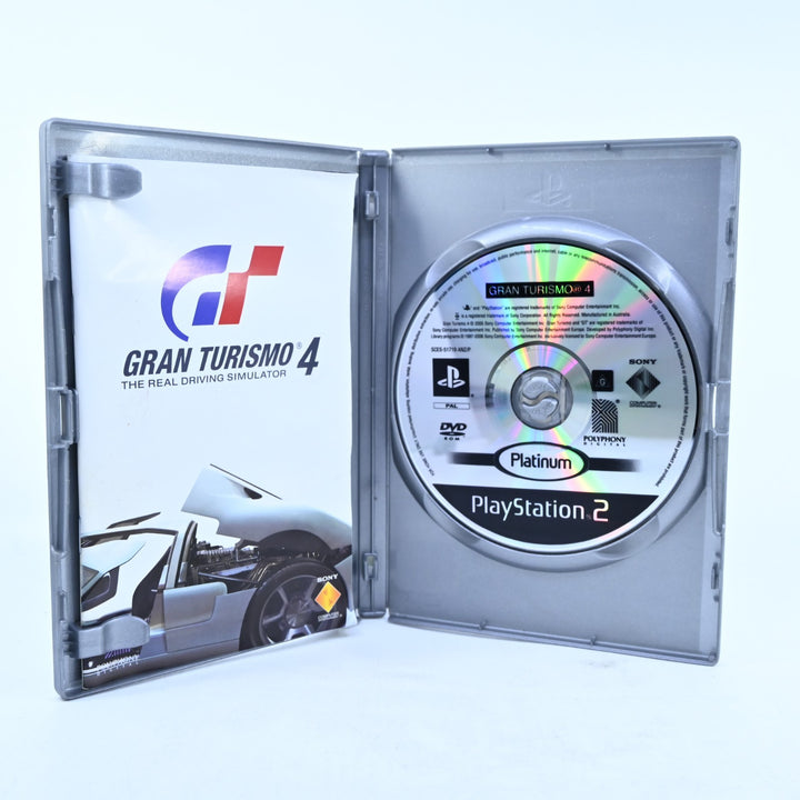 Gran Turismo 4 - Sony Playstation 2 / PS2 Game + Manual - PAL
