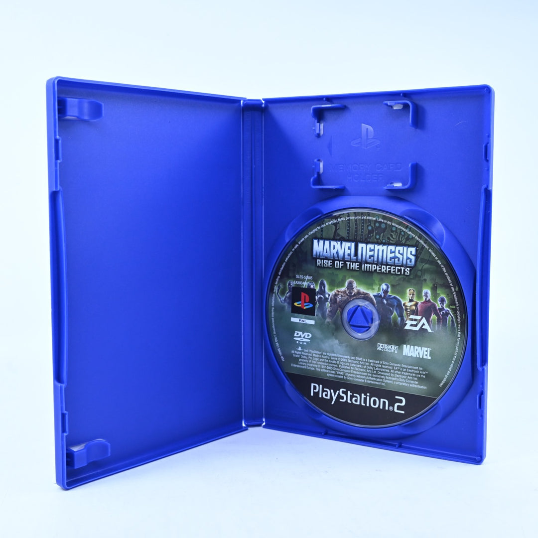 Marvel Nemesis: Rise of the Imperfects - Playstation 2 / PS2 Game - No Manual