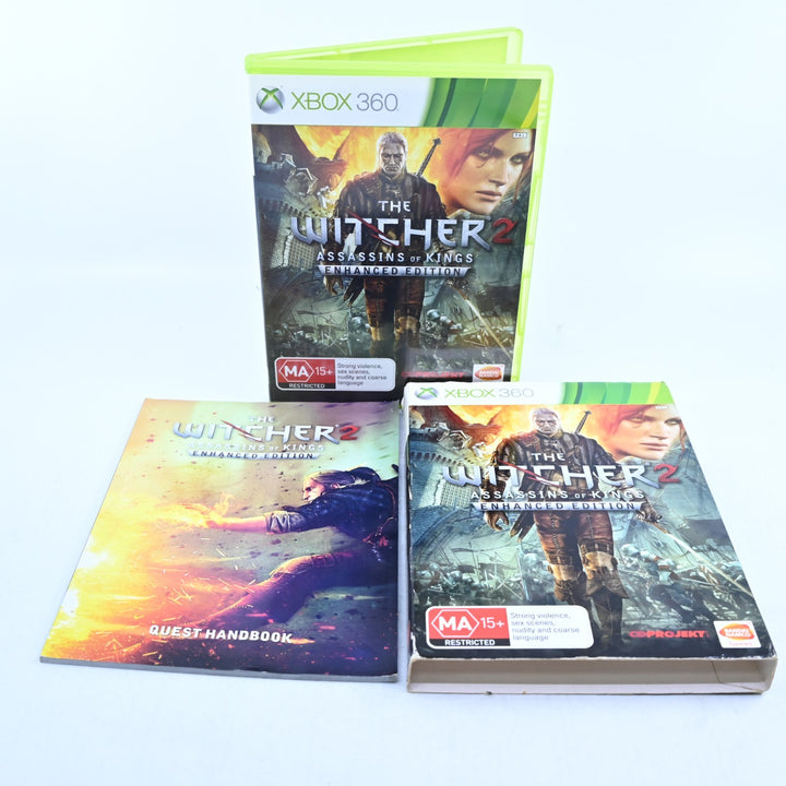 The Witcher 2: Assassins of King Enhanced Edition - Xbox 360 Game + Manual - PAL