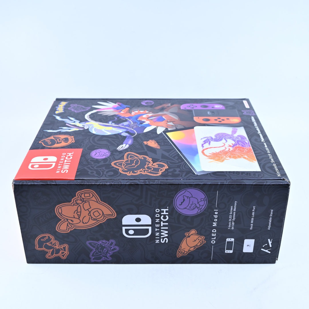 Pokemon Scarlet & Violet Edition - Nintendo Switch OLED Console - HEG-001 - PAL