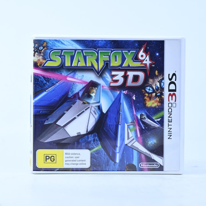 Star Fox 64 3D - Nintendo 3DS Game - PAL + Manual - FREE POST!