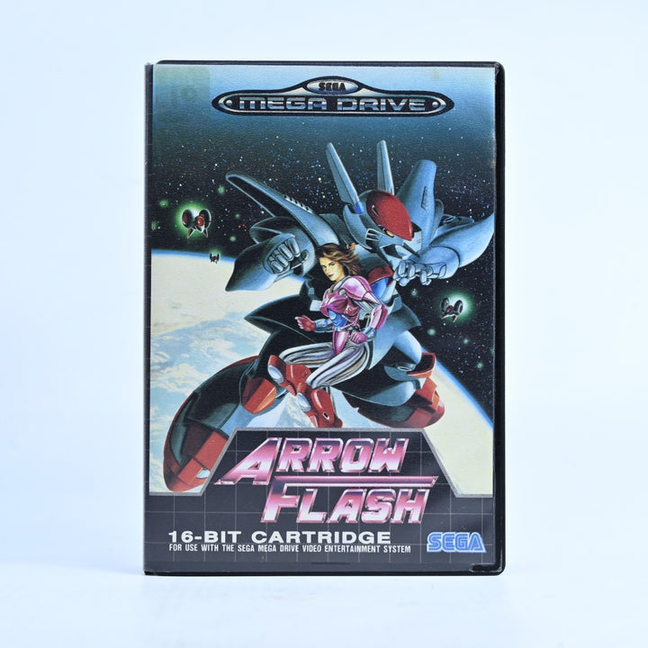 Arrow Flash - Sega Mega Drive Game + Manual - PAL - FREE POST!