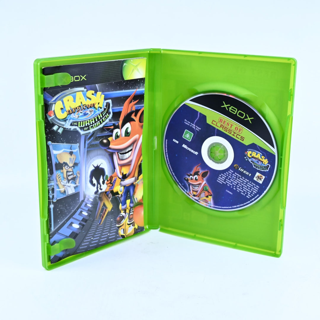 Crash Bandicoot: The Wrath of Cortex - Original Xbox Game + Manual - PAL