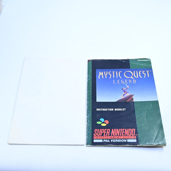 Mystic Quest Legend - Super Nintendo / SNES Boxed Game - PAL - FREE POST!