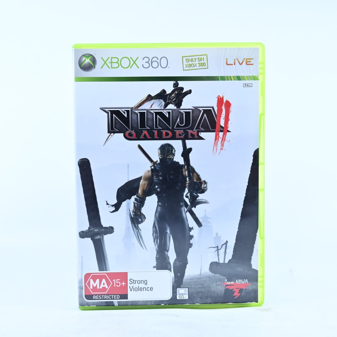 Ninja Gaiden II - Xbox 360 Game + Manual - PAL - MINT DISC!