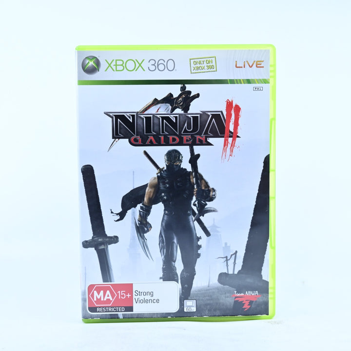 Ninja Gaiden II - Xbox 360 Game + Manual - PAL - MINT DISC!