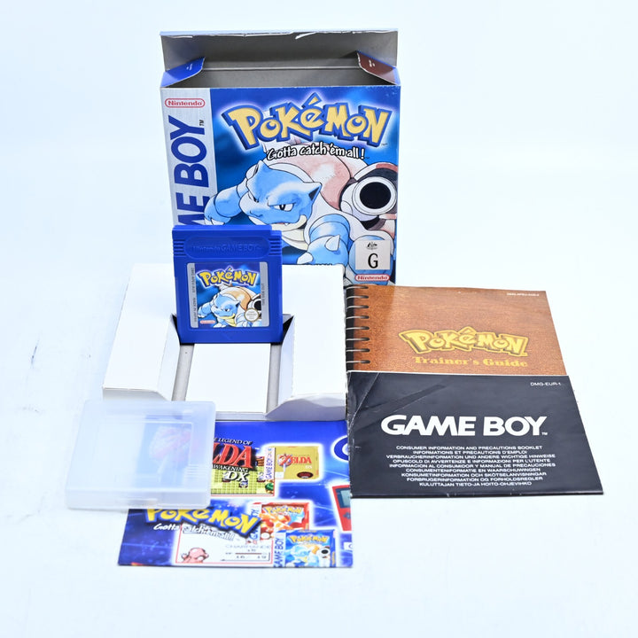 Pokemon Blue Version - Nintendo Gameboy Boxed Game - PAL - FREE POST!