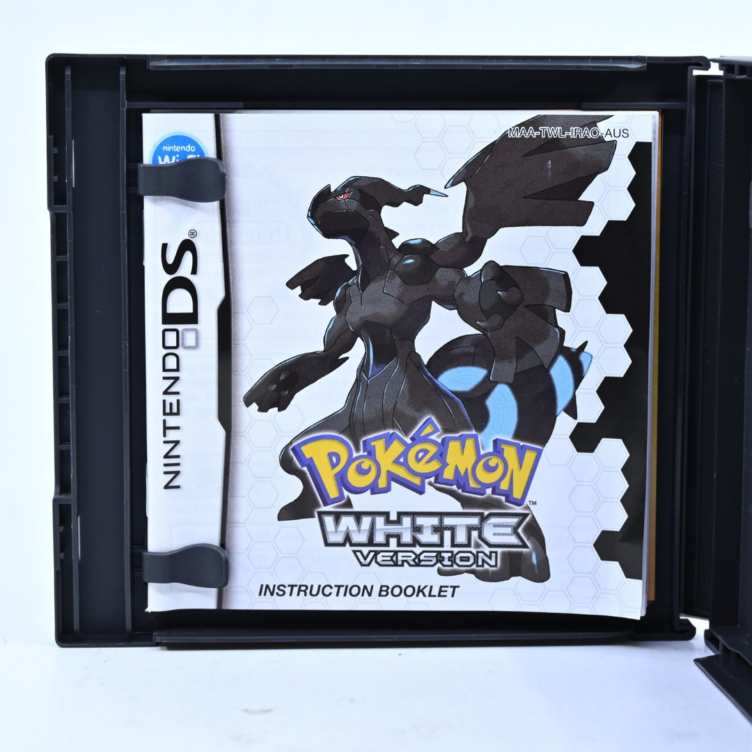 Pokemon White - Nintendo DS Game - AUS PAL + Manual - FREE POST!