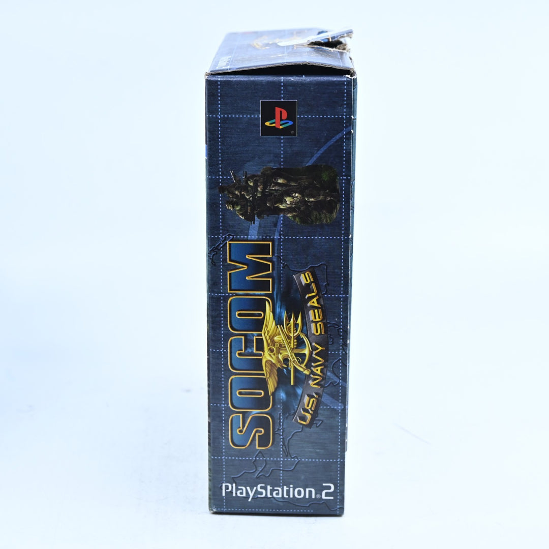 SOCOM: U.S. Navy Seals - Big Box - Sony Playstation 2 / PS2 Game