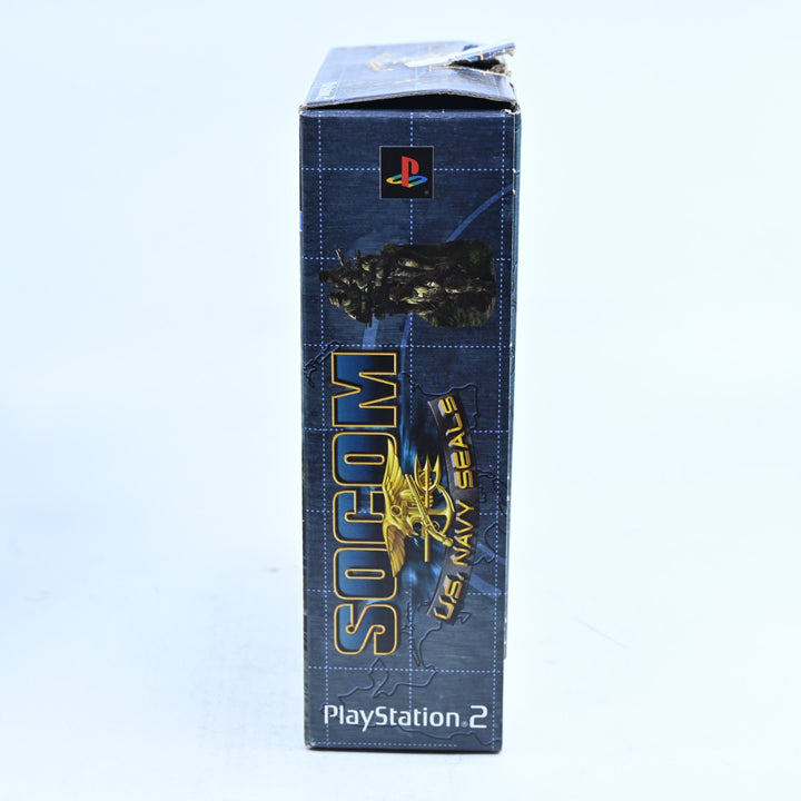 SOCOM: U.S. Navy Seals - Big Box - Sony Playstation 2 / PS2 Game