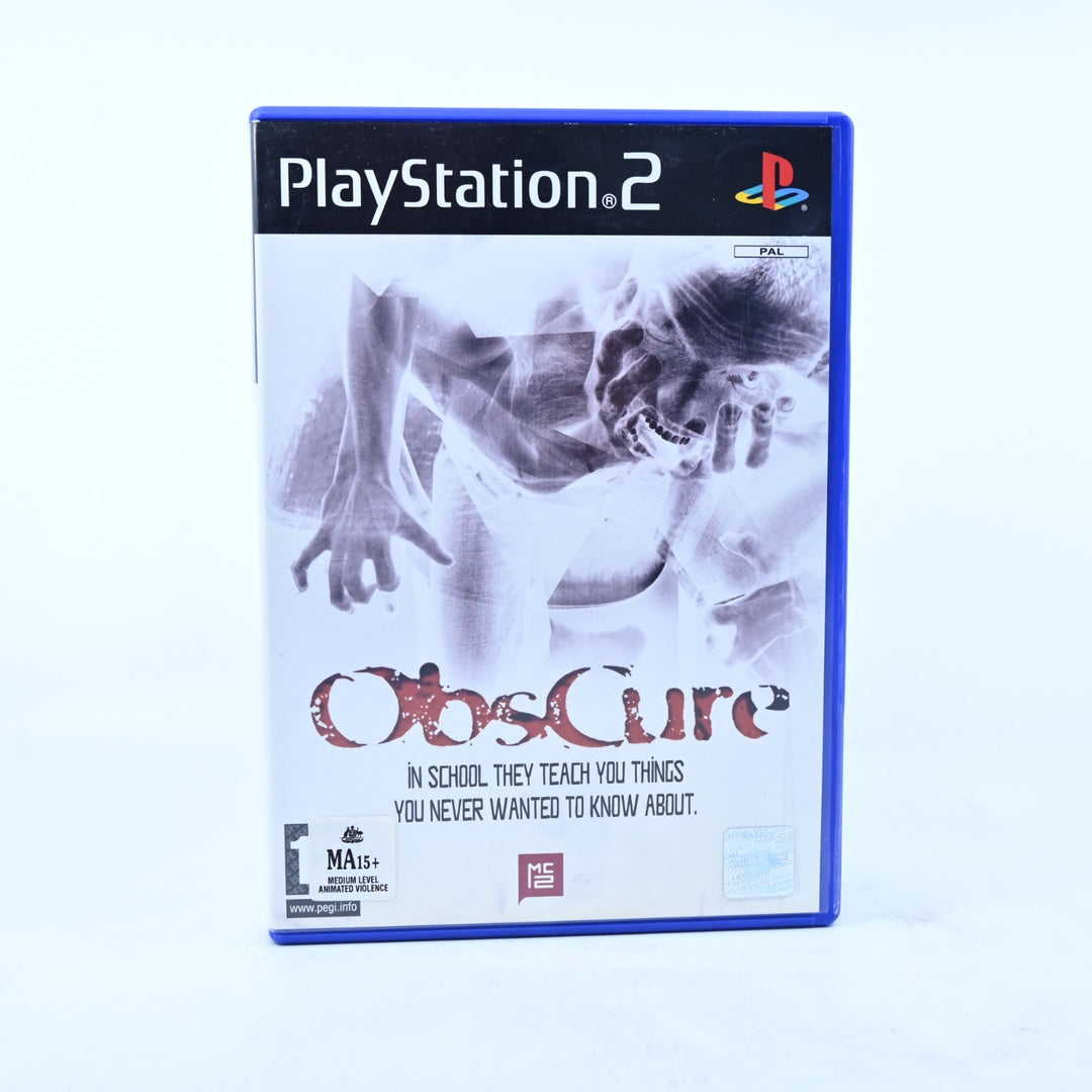 Obscure - Sony Playstation 2 / PS2 Game + Manual - PAL