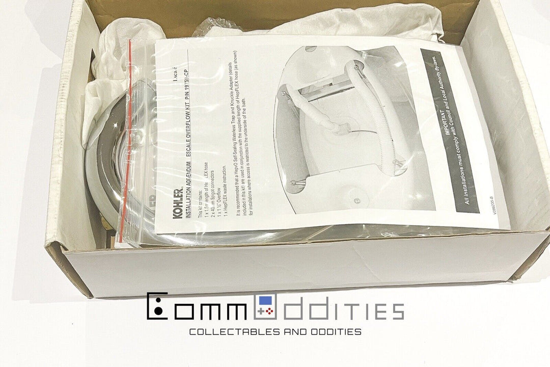 BRAND NEW! KOHLER Memphis Bath Spout Hob-Mount Chrome  Model 18481A-CP RRP $354