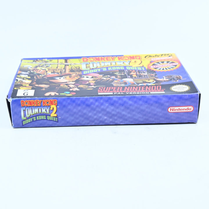 Donkey Kong Country 2: Diddy's Kong Quest - Super Nintendo / SNES Boxed Game