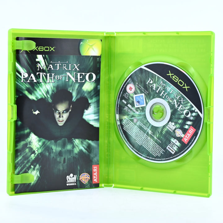 The Matrix: Path of Neo - Original Xbox Game + Manual - PAL - MINT DISC!