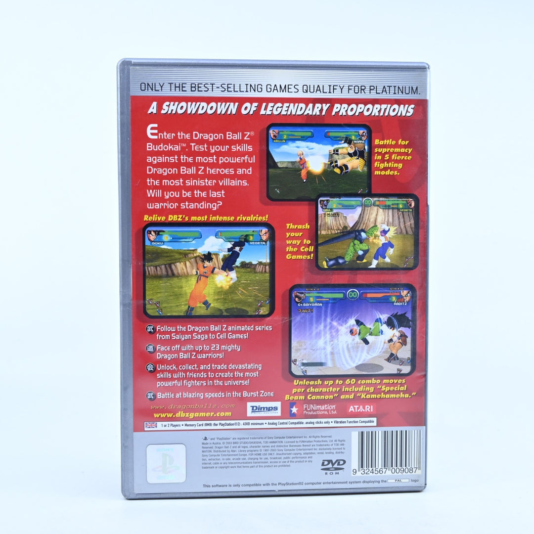 Dragon Ball Z: Budokai - Sony Playstation 2 / PS2 Game + Manual - PAL