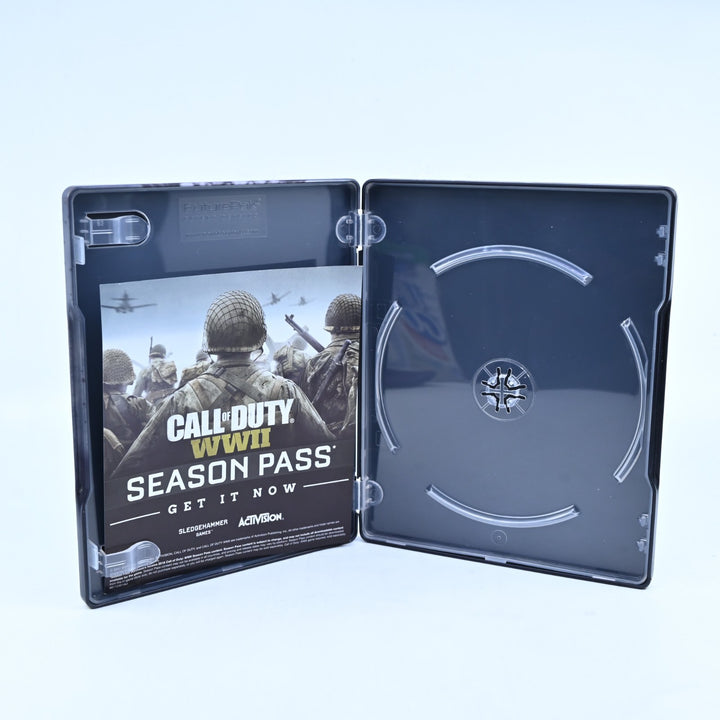 Call of Duty WWII Steelbook Only - Xbox One / PS4 - NO GAME