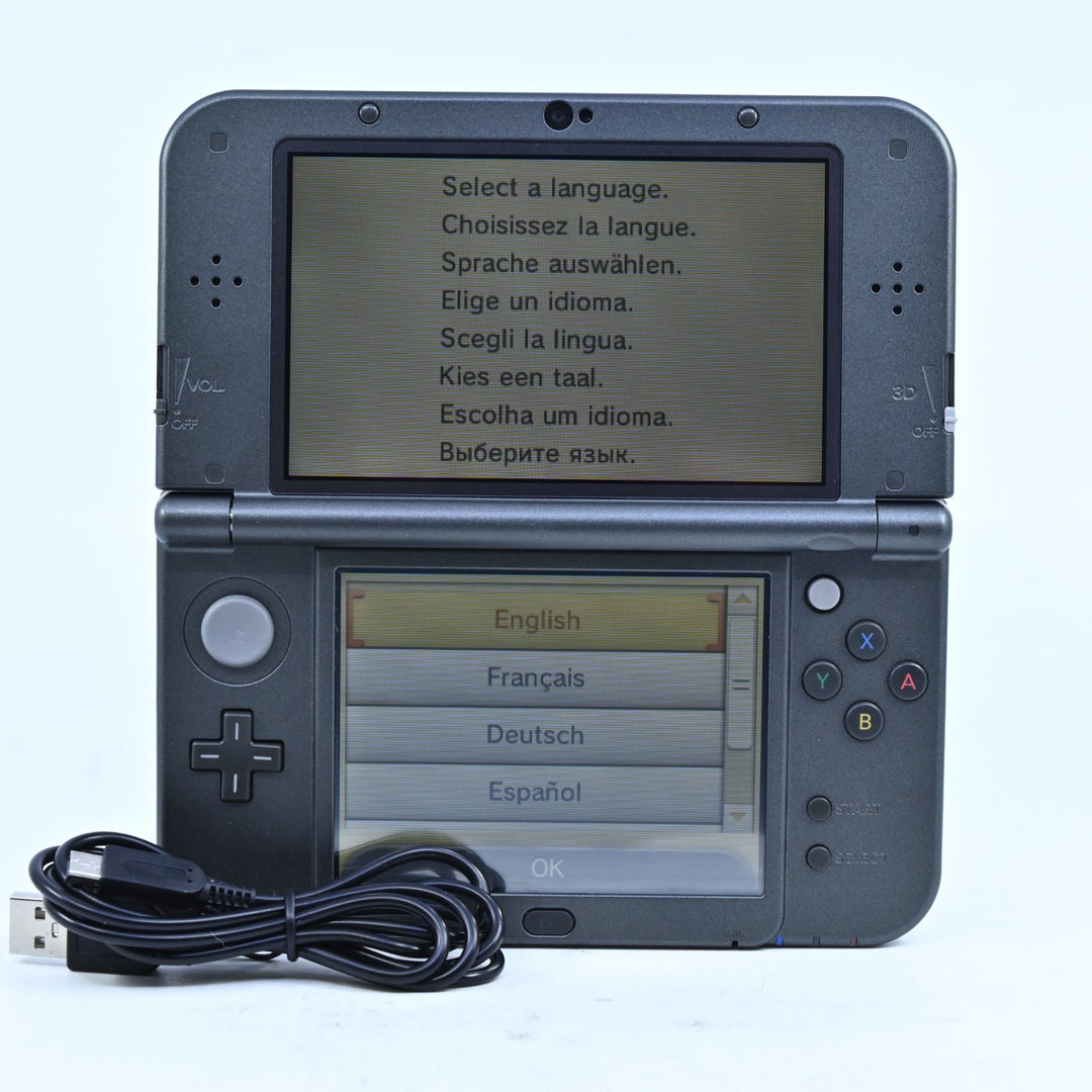 Metallic Black - Dual IPS - 'New' Nintendo 3DS Console XL RED-001 - PAL