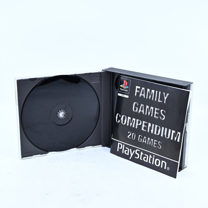 Family Games Compendium - Sony Playstation 1 / PS1 Game + Manual - PAL