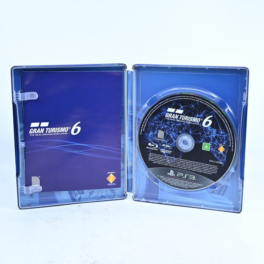 Gran Turismo 6 Anniversary Edition Steelbook - Sony Playstation 3 / PS3 Game