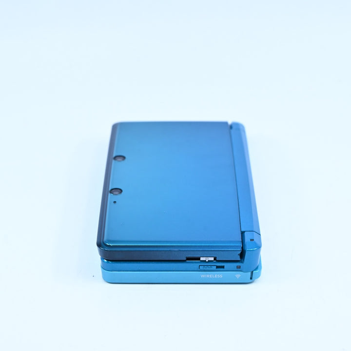 Aqua Blue - Nintendo 3DS Boxed Console - CTR-001 - PAL - FREE POST!