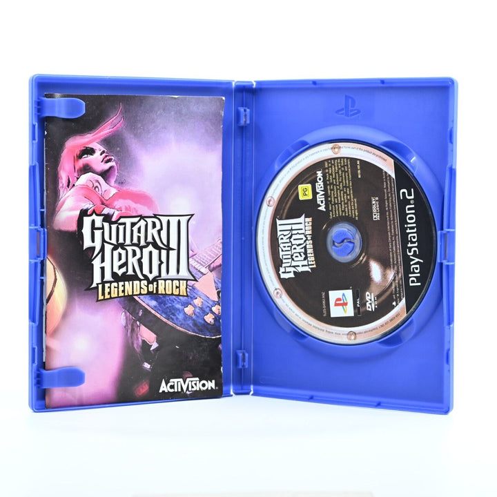 Guitar Hero III: Legends of Rock - Sony Playstation 2 / PS2 Game - PAL