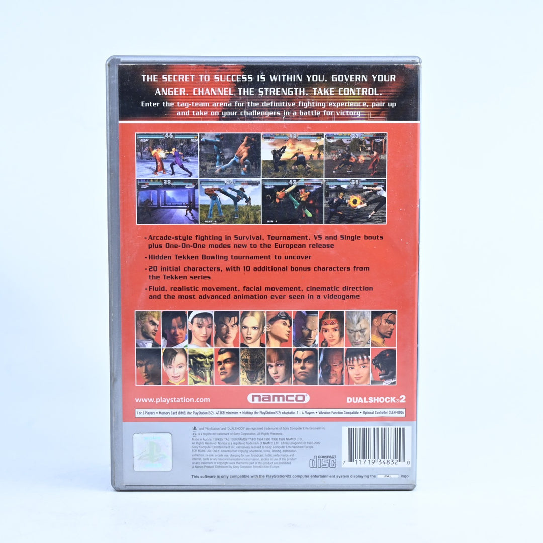 Tekken Tag Tournament - Sony Playstation 2 / PS2 Game - Manual - PAL