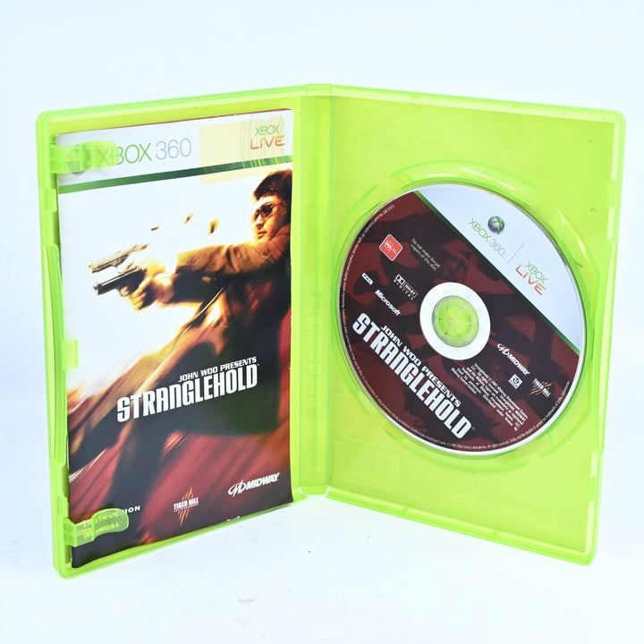 John Woo Presents: Stranglehold - Xbox 360 Game + Manual - PAL - MINT DISC!