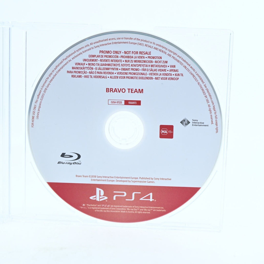 Bravo Team - Promo Disc - Sony Playstation 4 / PS4 Game - Disc Only - MINT DISC!