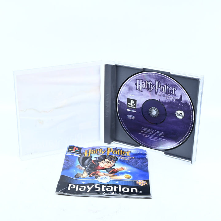 Harry Potter and the Philosopher's Stone + Manual - Sony Playstation 1 /PS1 Game